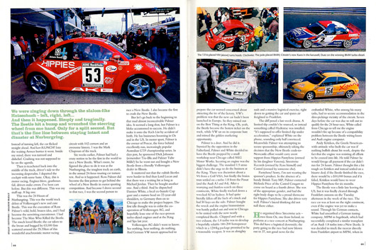 1998 Nurburgring 24 hour race - Volkswagen New Beetle