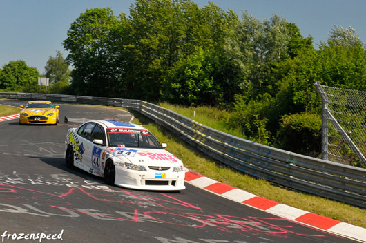 Mal Rose Racing Commodore at 2008 Nurburgring 24 hour race