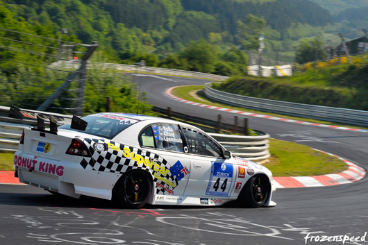 Mal Rose Racing Commodore at 2008 Nurburgring 24 hour race