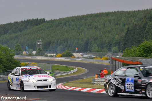 Mal Rose Racing Commodore at 2008 Nurburgring 24 hour race