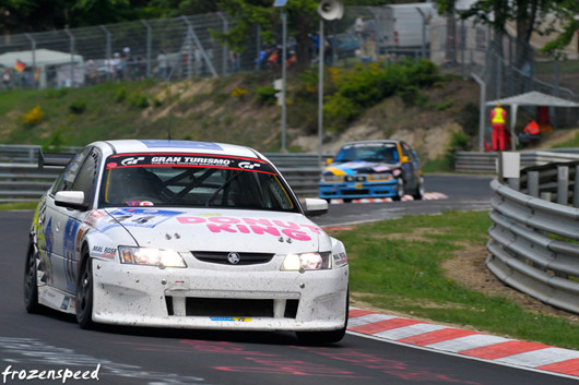 Mal Rose Racing Commodore at 2008 Nurburgring 24 hour race