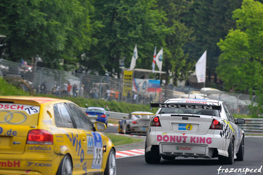 Mal Rose Racing Commodore at 2008 Nurburgring 24 hour race