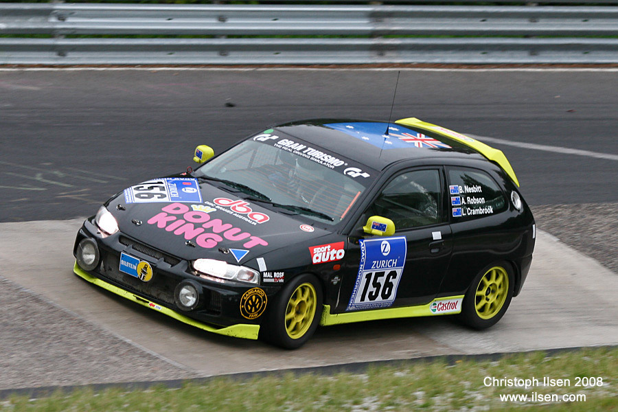 Team Mirage at 2008 Nurburgring 24 hour race