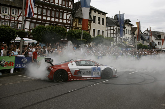 Audi R8 LMS at Nurburgring 24 hour