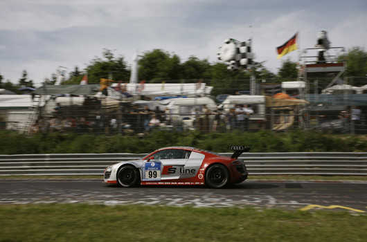 Audi R8 LMS at Nurburgring 24 hour