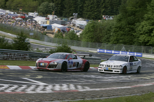 Audi R8 LMS at Nurburgring 24 hour