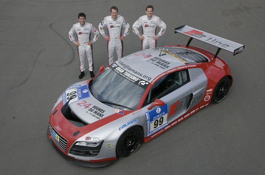 Audi R8 LMS at Nurburgring 24 hour
