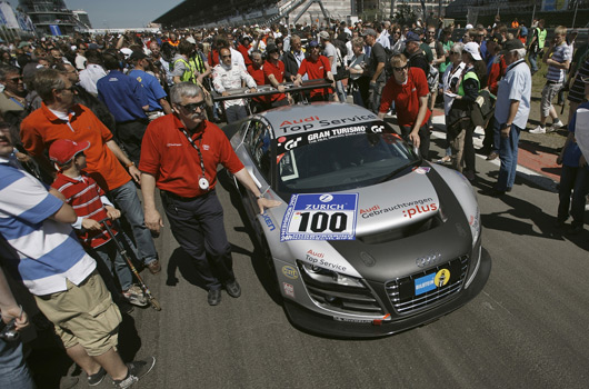 Audi R8 LMS at Nurburgring 24 hour