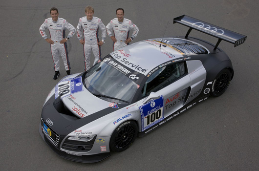 Audi R8 LMS at Nurburgring 24 hour