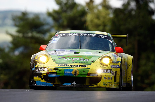 Porsche at the 2011 Nurburgring 24 hour race