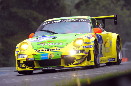 Porsche at the 2011 Nurburgring 24 hour race