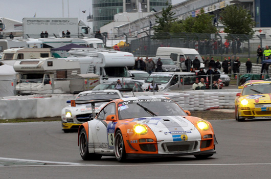 Porsche at the 2011 Nurburgring 24 hour race