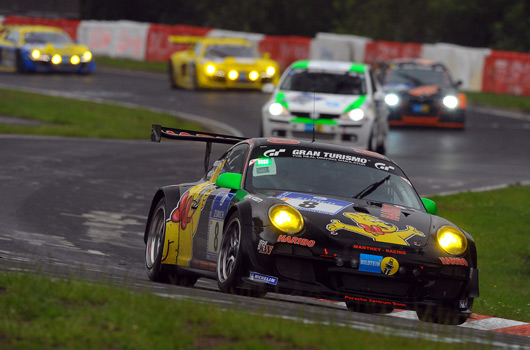 Porsche at the 2011 Nurburgring 24 hour race