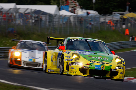 Porsche at the 2011 Nurburgring 24 hour race