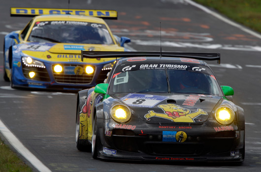 Porsche at the 2011 Nurburgring 24 hour race