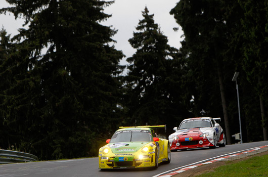 Porsche at the 2011 Nurburgring 24 hour race