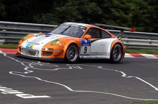 Porsche at the 2011 Nurburgring 24 hour race