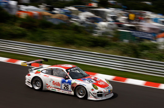 Porsche at the 2011 Nurburgring 24 hour race