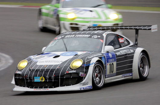 Porsche at the 2011 Nurburgring 24 hour race