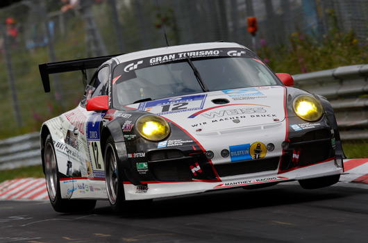 Porsche at the 2011 Nurburgring 24 hour race