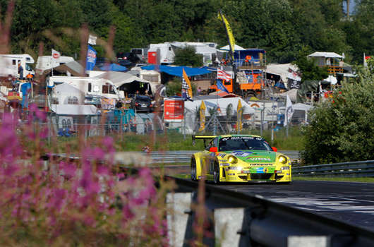 Porsche at the 2011 Nurburgring 24 hour race