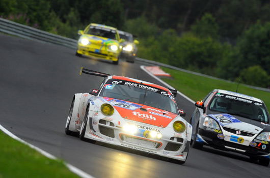 Porsche at the 2011 Nurburgring 24 hour race