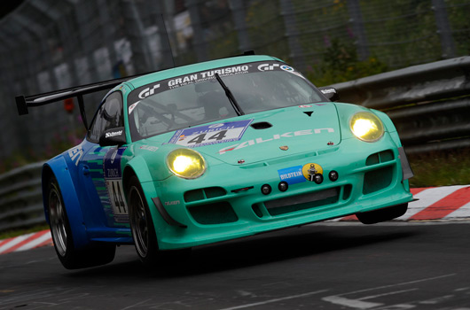 Porsche at the 2011 Nurburgring 24 hour race