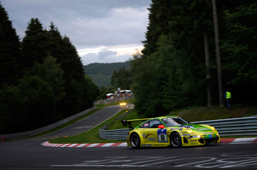 Porsche at the 2011 Nurburgring 24 hour race