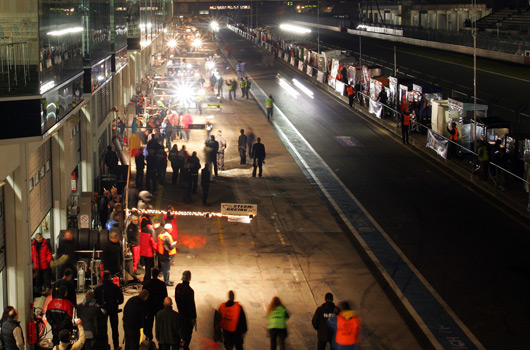 Porsche at the 2011 Nurburgring 24 hour race