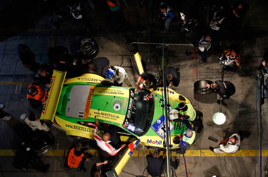 Porsche at the 2011 Nurburgring 24 hour race