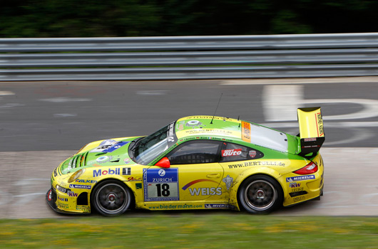 Porsche at the 2011 Nurburgring 24 hour race