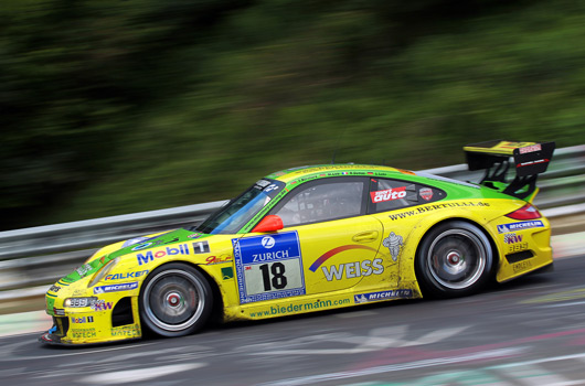 Porsche at the 2011 Nurburgring 24 hour race