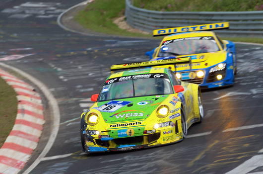 Porsche at the 2011 Nurburgring 24 hour race