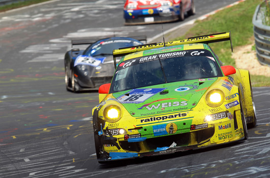 Porsche at the 2011 Nurburgring 24 hour race