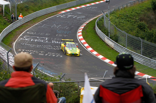 Porsche at the 2011 Nurburgring 24 hour race