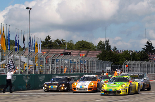 Porsche at the 2011 Nurburgring 24 hour race