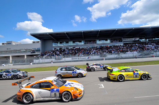 Porsche at the 2011 Nurburgring 24 hour race