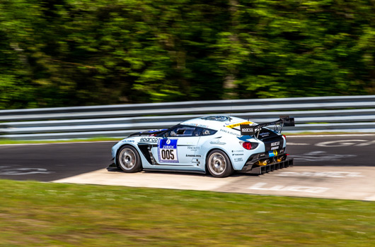 Aston Martin at the 2012 Nurburgring 24 hour race