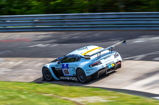 Aston Martin at the 2012 Nurburgring 24 hour race