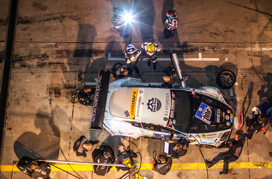 Aston Martin at the 2012 Nurburgring 24 hour race