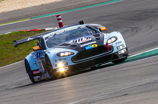 Aston Martin at the 2012 Nurburgring 24 hour race