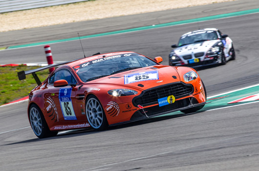 Aston Martin at the 2012 Nurburgring 24 hour race