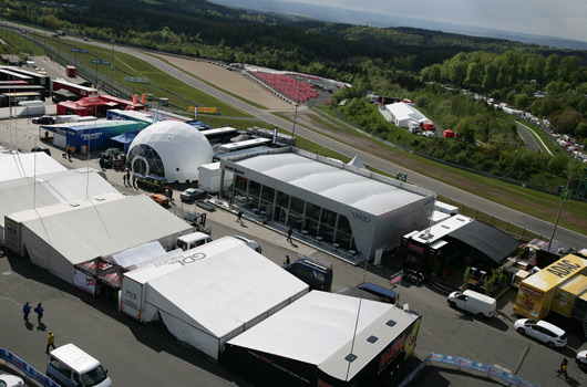 Audi at 2012 Nurburgring 24 hour race