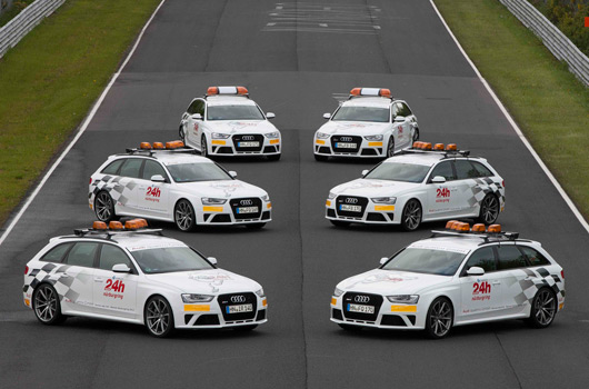 Audi at 2012 Nurburgring 24 hour race