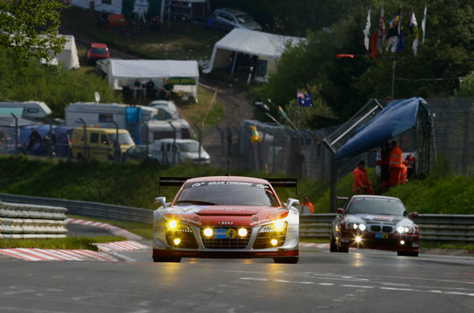 Audi at 2012 Nurburgring 24 hour race