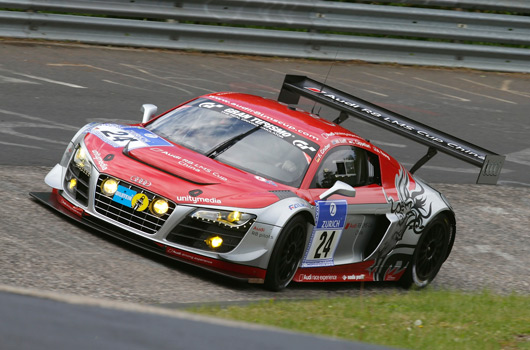 Audi at 2012 Nurburgring 24 hour race