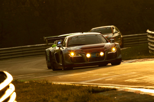 Audi at 2012 Nurburgring 24 hour race