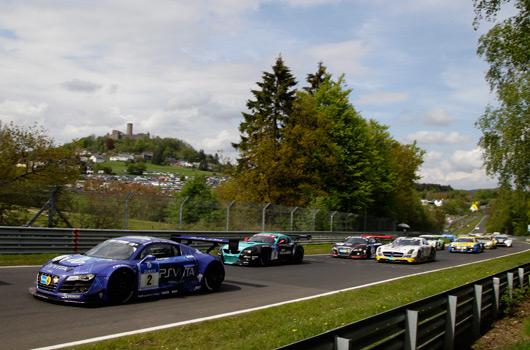 Audi at 2012 Nurburgring 24 hour race