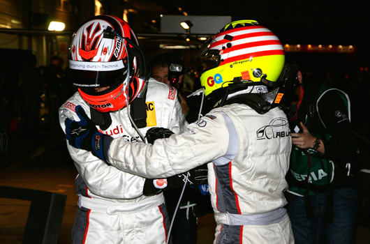 Audi at 2012 Nurburgring 24 hour race