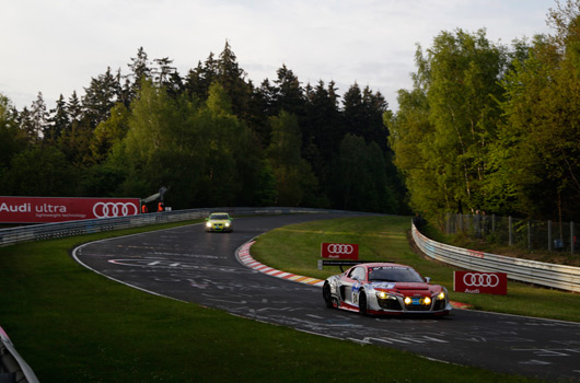 Audi at 2012 Nurburgring 24 hour race